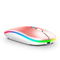 Mouse Wireless Recarregável Led Rgb 2.4 Ghz Sem Fio