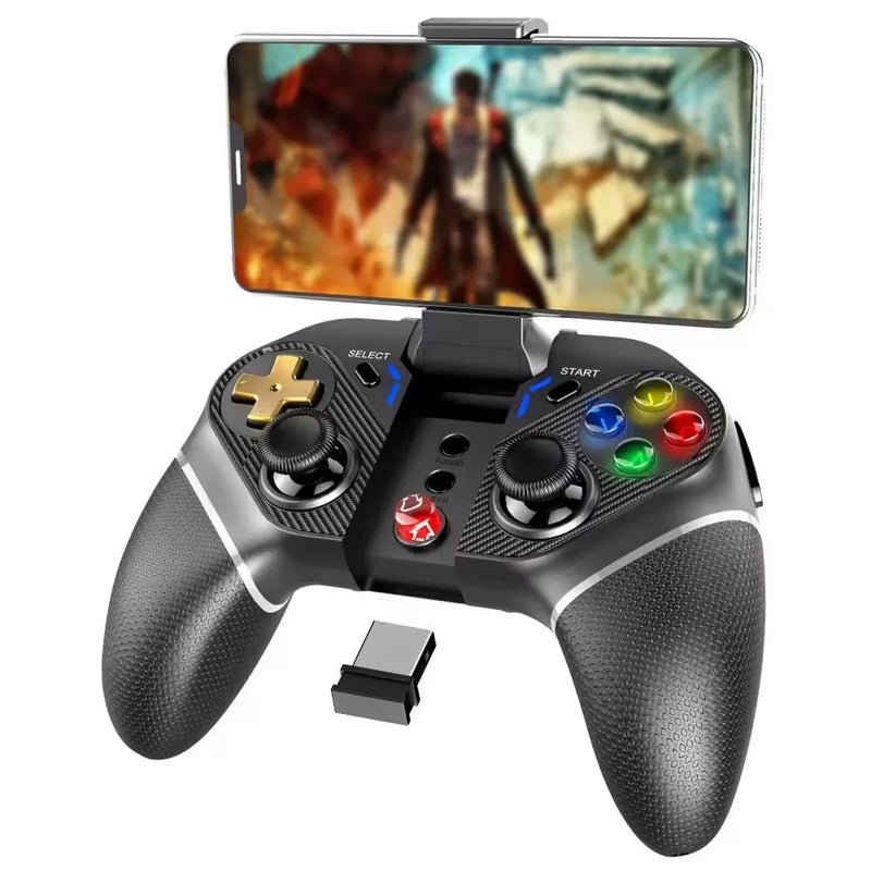 Controle Gamepad Wireless IPega Bluetooth 2.4G para PC, PS3, PS4 - Alto Desempenho PG-9218